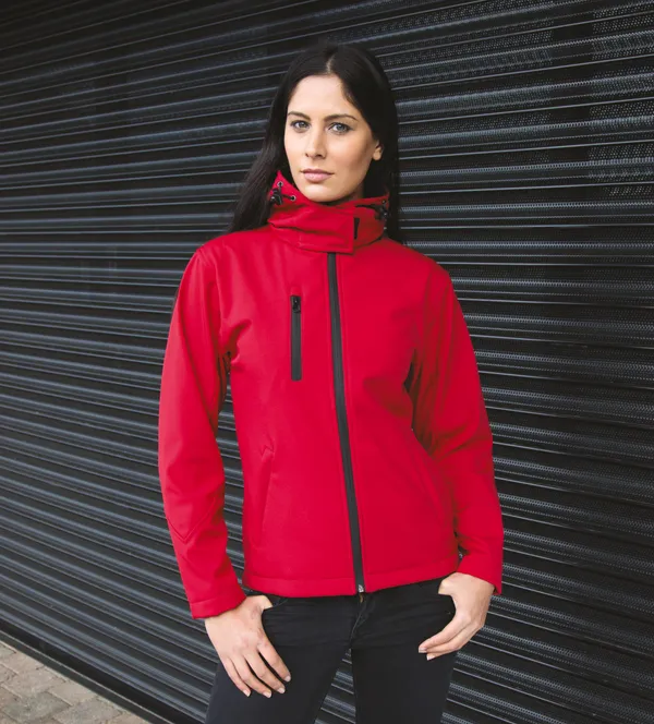 Womens TX Performance Hooded Soft Shell Jacket