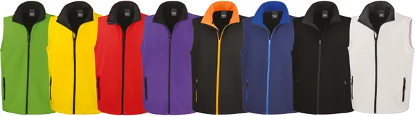 Men's Printable Softshell Bodywarmer