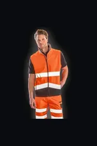 High-viz softshell jacket