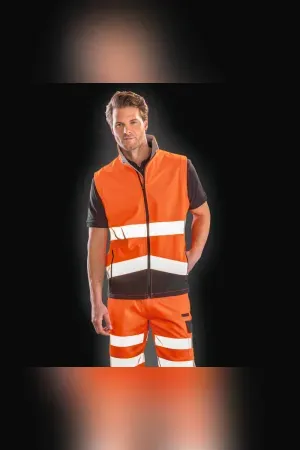 High-Viz softshell jacket