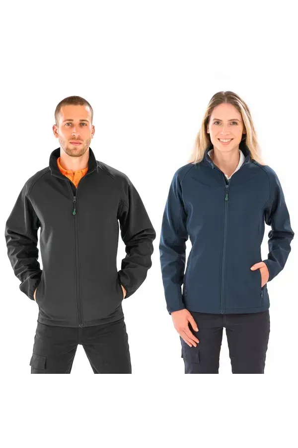 Recycelte Softshell-Herrenjacke