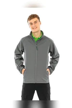 Men s recycled softshell jacket