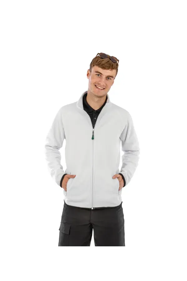 Polarthermie-Jacke aus recyceltem Fleece.