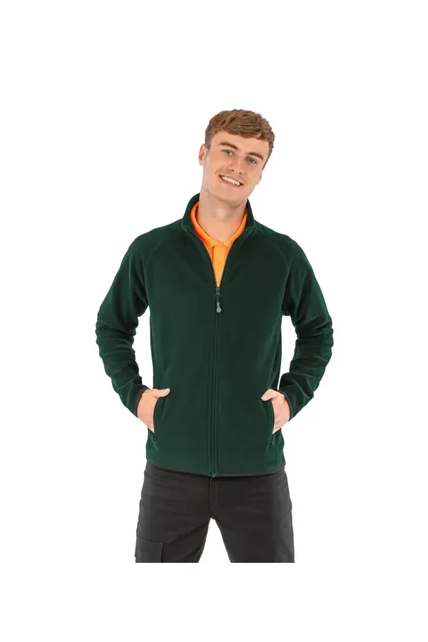 Polarthermie-Jacke aus recyceltem Fleece.