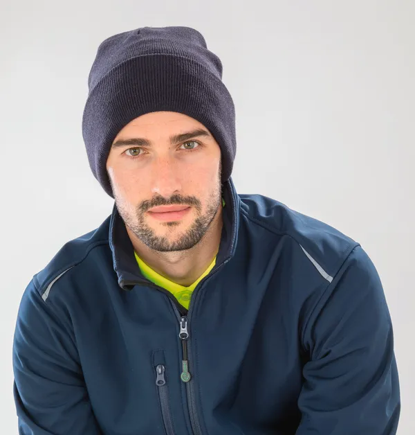 Recycled polyester beanie