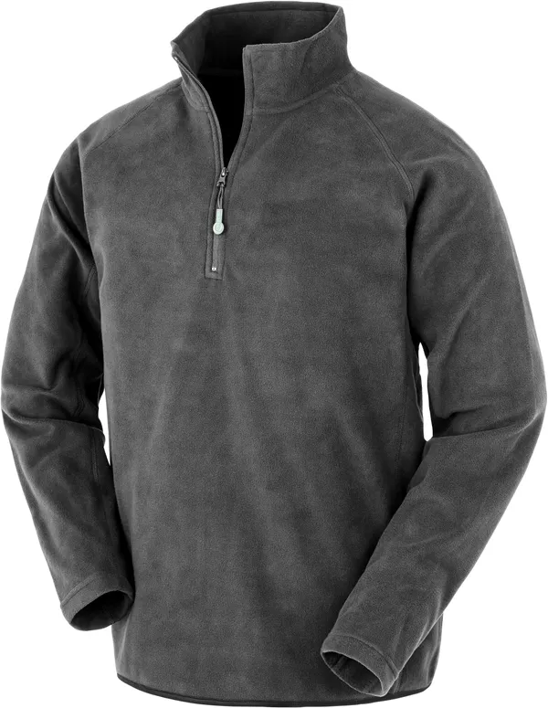 Microfleece Pullover mit 1/4 Zip