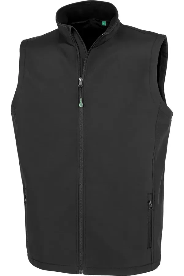 Herren 2-Lagen Softshell Gilet "Printable"