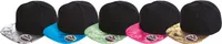 Bronx Glitter Flat Peak Snapback Cap