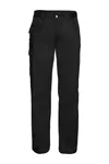 Polycotton Twill Trousers Black