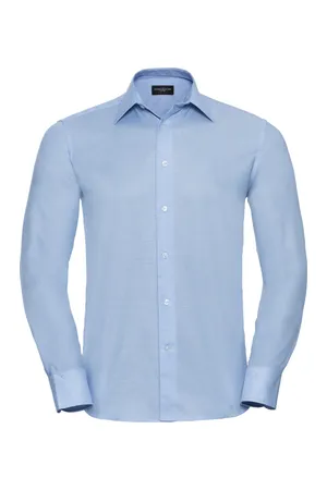 Langärmiges oxfordhemd Oxford Blue