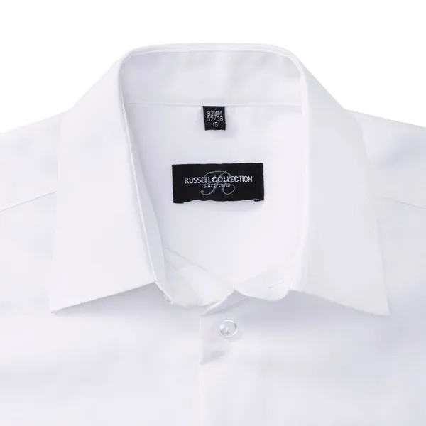 Men's Short Sleeve Tailored Oxford Shirt