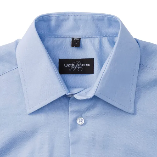 Men's Short Sleeve Tailored Oxford Shirt