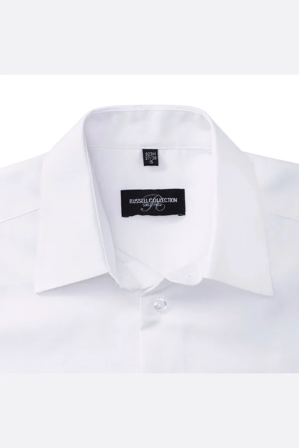 Men's Short Sleeve Tailored Oxford Shirt