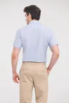 Men's Short Sleeve Tailored Oxford Shirt