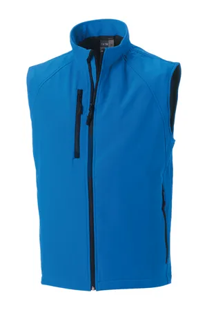 Men's Softshell Gilet Azur Blue