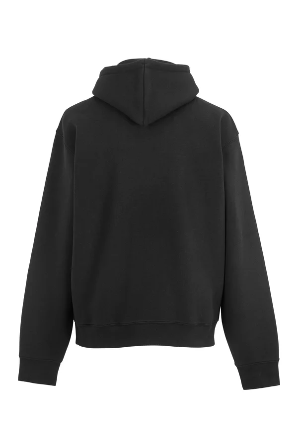 Men's Authentic Hooded Sweat Black