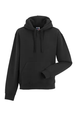 Men's Authentic Hooded Sweat Black