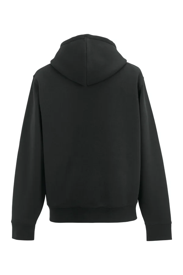 Zip Hooded Sweat-shirt Black