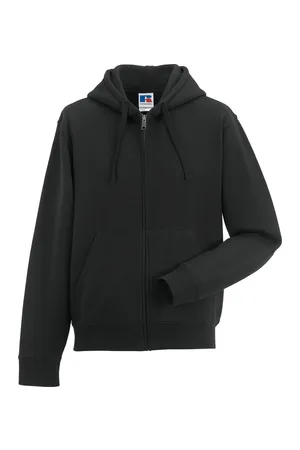 Zip Hooded Sweat-shirt Black