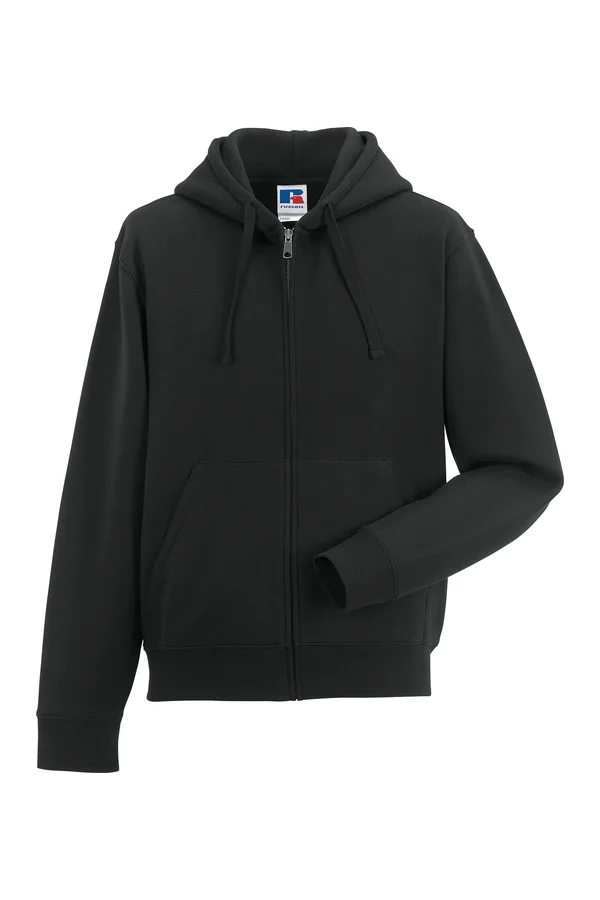 Zip Hooded Sweat-shirt Black
