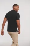Stretch Polo für Herren Black