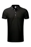 Stretch Polo für Herren Black