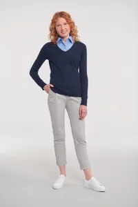 Ladies' V-neck Jumper