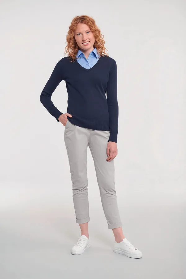 Ladies' V-neck Jumper