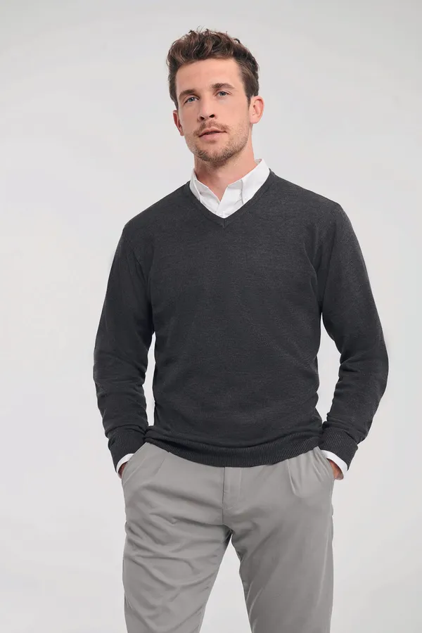 Men's V-neck Jumper