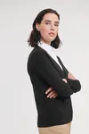 Ladies' V-neck Knitted Cardigan Black