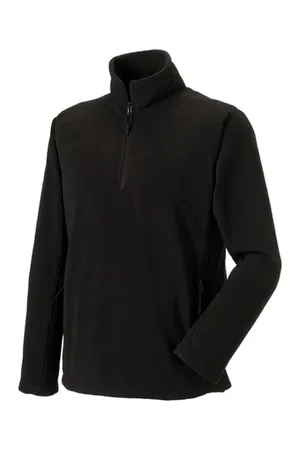 1/4 Zip Outdoor Fleece Black