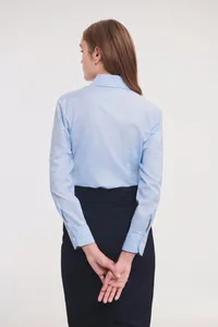Ladies' Long-Sleeved Oxford Shirt