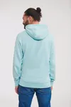 Pure Organic high neck hooded sweatshirt