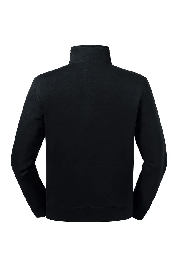Sweatshirt mit Reißverschlusskragen Authentic Black