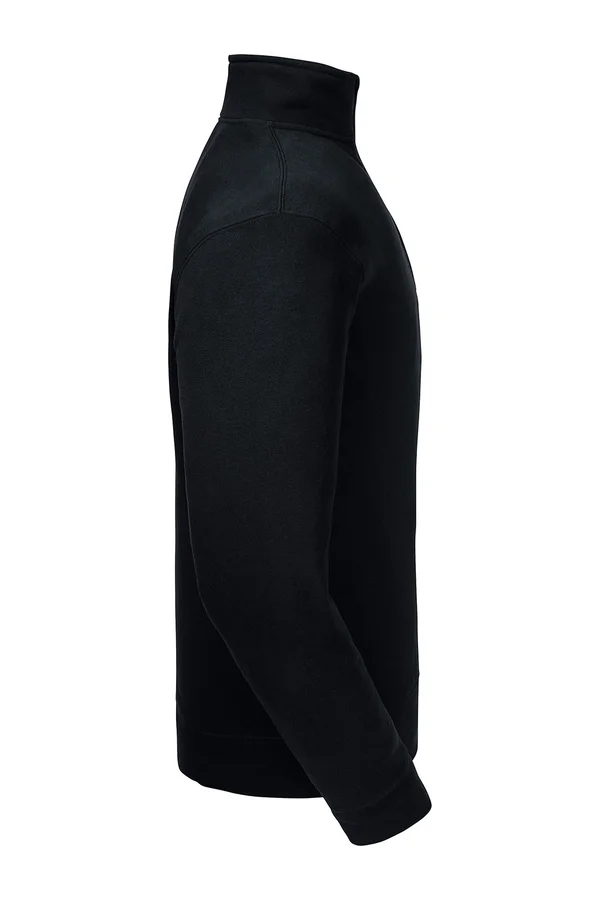 Sweatshirt mit Reißverschlusskragen Authentic Black