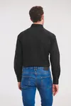 Men's Long Sleeve Easy Care Oxford Shirt Black