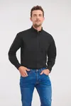 Men's Long Sleeve Easy Care Oxford Shirt Black