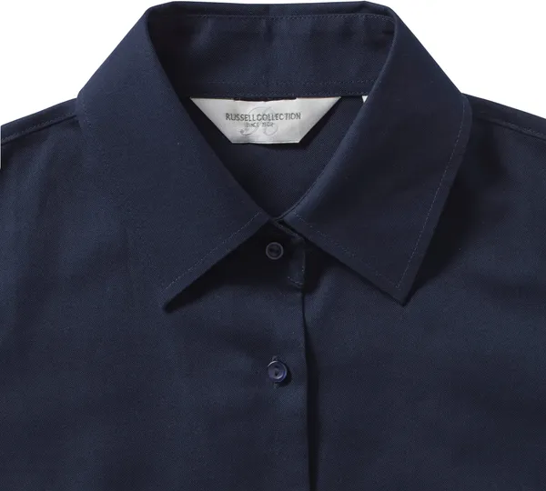 Short-Sleeved Ladies' Oxford Shirt