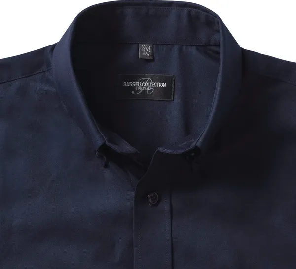 Short-Sleeved Men's Oxford Shirt