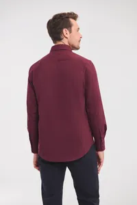 Men's Long Sleeve Easy Care Fitted Shirt