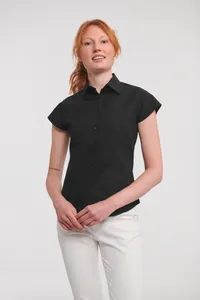 Ladies' Short Sleeve Easy Care Fitted Shirt