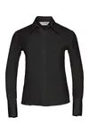 Ladies' Long Sleeve Ultimate Non-Iron Shirt Black