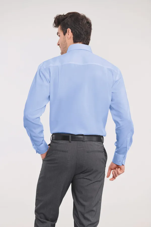 Men's Long-Sleeved Non-Iron Shirt - Classic Fit