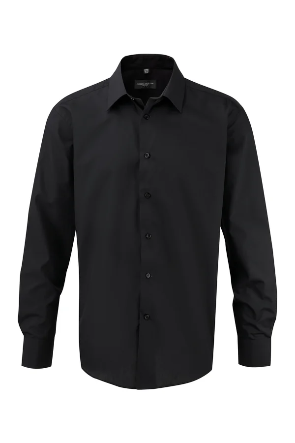 Men's Long Sleeve Ultimate Non-Iron Shirt Black
