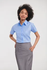 Ladies´ Short Sleeve Tailored Ultimate Non-Iron Shirt