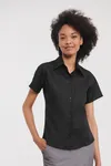 Ladies' Short Sleeve Ultimate Non-Iron Shirt Black