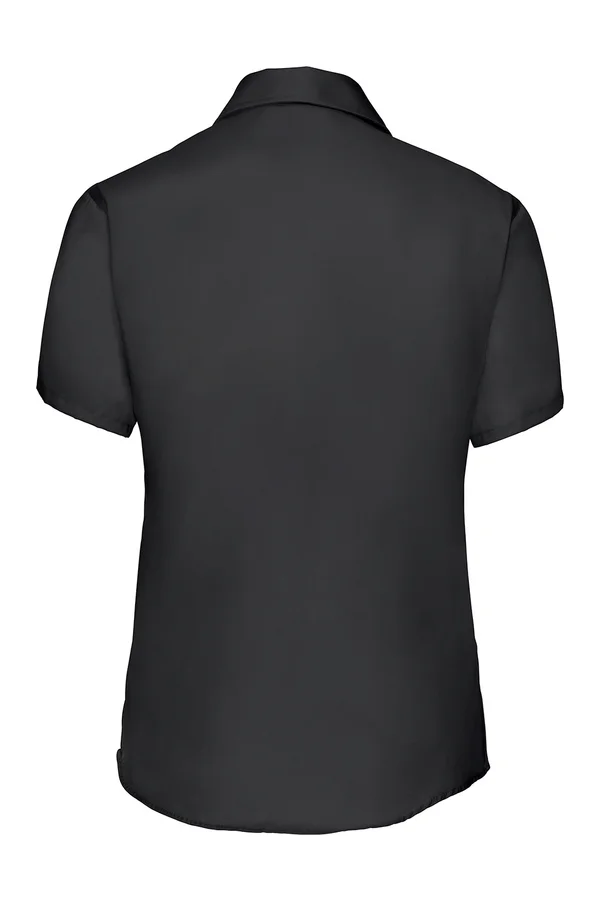 Ladies' Short Sleeve Ultimate Non-Iron Shirt Black