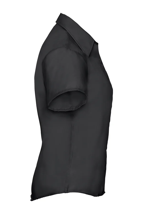 Ladies' Short Sleeve Ultimate Non-Iron Shirt Black