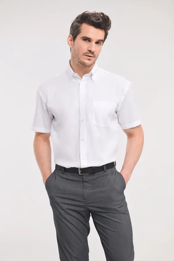 Men's Short-Sleeved Non-Iron Shirt - Classic Fit