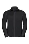 Men's Long Sleeve Tailored Ultimate Non-Iron Shirt Black